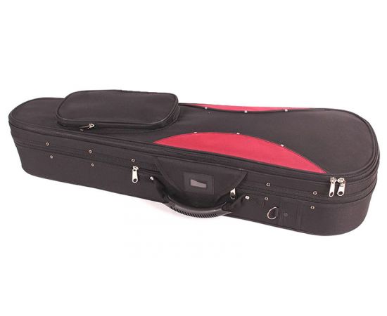 MIRRA VC-G300-BKR-1/4 Футляр для скрипки размером 1/4, черный/красный