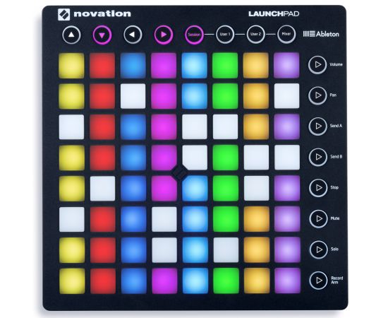 NOVATION LAUNCHPAD MK2 контроллер для Ableton Live, 64 полноцветных пэда, питание по USB