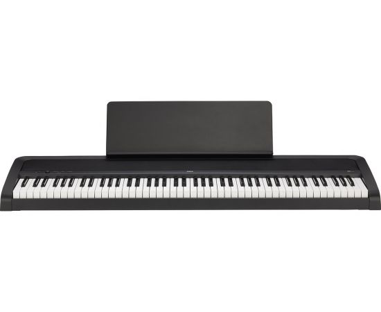 KORG B2-BK Цифровое пианино, взвешенная клавиатура, 12 тембров, педаль и адаптер питания в комплекте