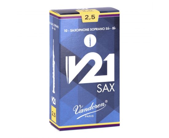 VANDOREN SR8025 V21 Трости для саксофона сопрано, размер 2.5