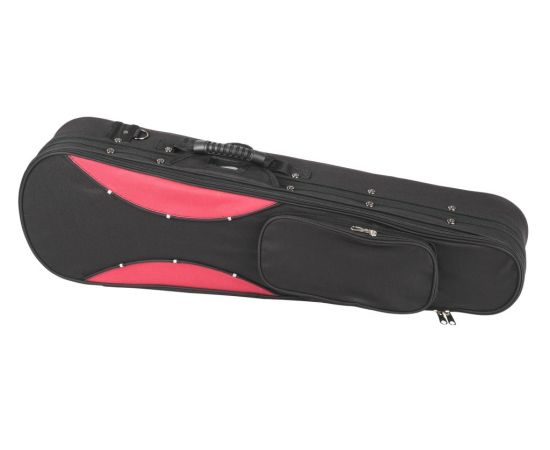 ​MIRRA VC-G300-BKR-4/4 Футляр для скрипки размером 4/4, черный/красный