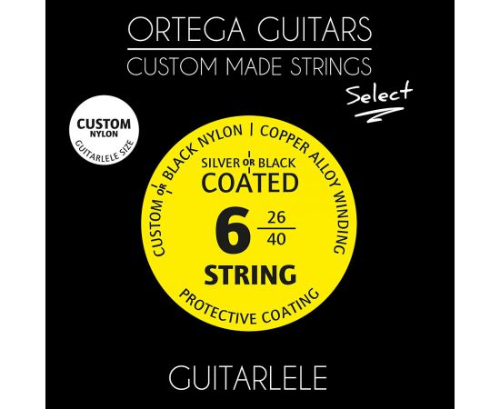 ORTEGA GTLS Select Комплект струн для гитарлеле, 26-40