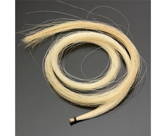 SINFONIETTA SMB-26/WH Волос конский отборный для смычка 4/4 или Альтового смычка, белый, длина - 90 см, фасовка - доза