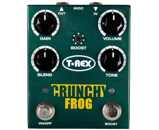 T-REX Crunchy Frog Педаль эффектов для гитары. Эффект: Overdrive.