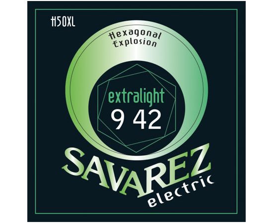 SAVAREZ X50XL 9-42 Комплект струн для электрогитары, никелированые, 9-42