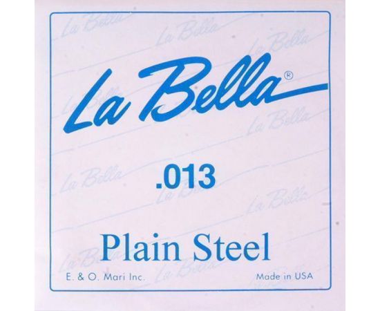 LA BELLA HRS-P013 Отдельная струна для электрогитары, сталь, 013