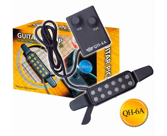 GH QH-6A Звукосниматель (пьезодатчик) для акустической гитары