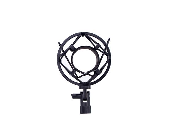LUX SOUND MSA026B Держатель паук для микрофона, для микрофонов диаметром 4,3- 4,8 см,  цвет черный