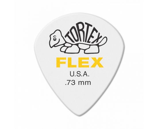DUNLOP 4660 Tortex Flex Jazz III XL Медиатор 6 толщин: 0.73, 0.88, 1.0, 1.14, 1.35, 1.5мм