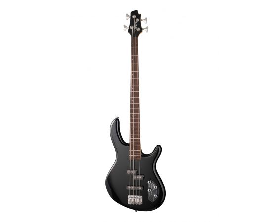 CORT Action-Bass-Plus-WBAG-BK Action Series Бас-гитара, черная, с чехлом