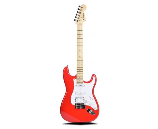 ​BOSSTONE SGP-03 CAR Гитара электрическая, 6 струн; цвет красный