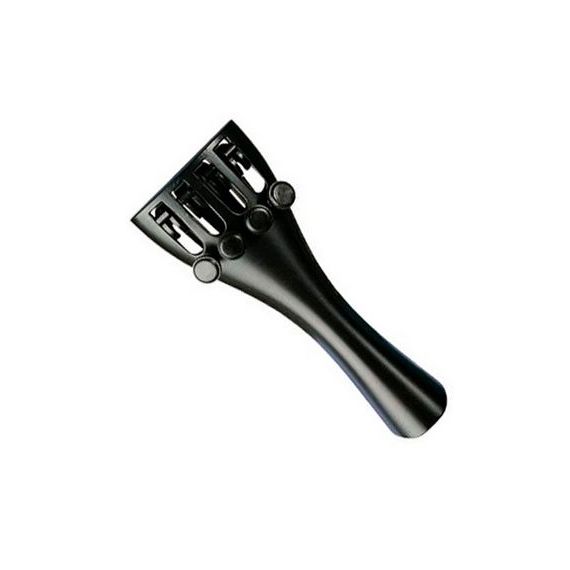 BRAHNER СTP-235 Струнодержатель для скрипки 3/4 с 4-мя машинками для микроподстройки,цвет черный