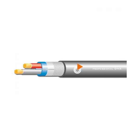BESPECO CVP DMX Кабель DMX 2х0.25,Материал проводника многожильный медный провод Диаметр проводника,