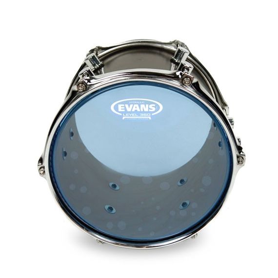 EVANS TT14HB Пластик для барабана 14" двойной, голубой, с гидравликой