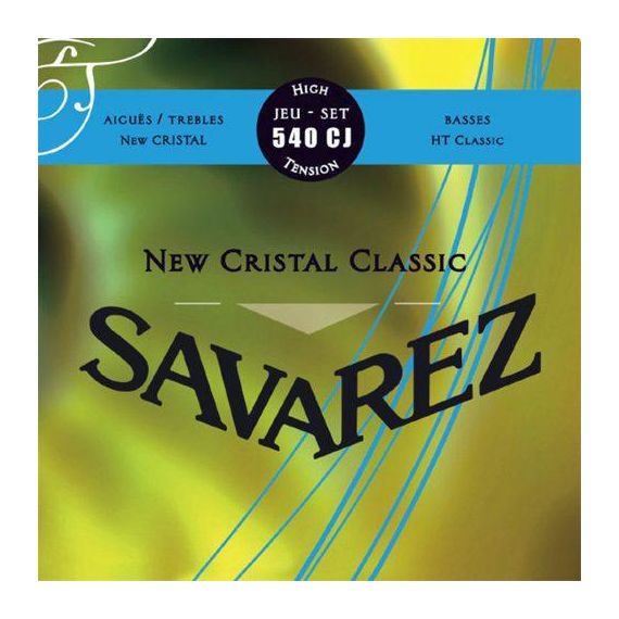 SAVAREZ 540 CJ NEW CRISTAL CLASSIC Струны д/классических гитар (30-34-41-29-35-44) сильного натяжение
