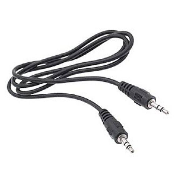 BURO BA-05 Кабель mini jack 3.5 mm - mini jack 3.5 mm 0.5 метра черный