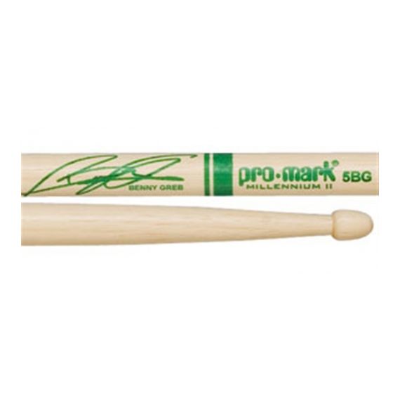 PRO MARK TX5BGW Барабанные палочки из гикори (орех) с деревянным наконечником, модель Benny Greb