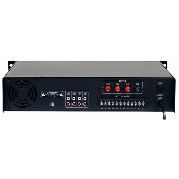 SVS Audiotechnik STA-650 Микшер-усилитель на 6 зон, мощностью 650 Вт. 70/100 В, возможность низкоомн, изображение 3