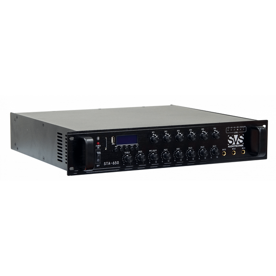 SVS Audiotechnik STA-650 Микшер-усилитель на 6 зон, мощностью 650 Вт. 70/100 В, возможность низкоомн, изображение 4