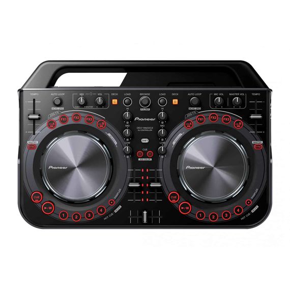 PIONEER DDJ-WEGO2-K Компактный MIDI контроллер 2+2 канальный, док для iPad