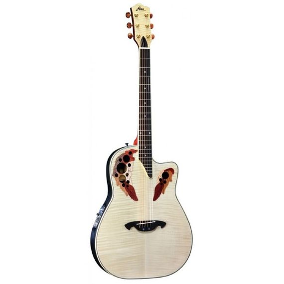 FINA GUITARS FR-42CEQ Гитара эл. акустическая "Round Back", в/дека - клен,