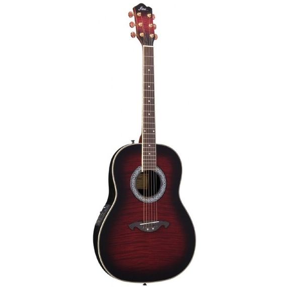 FINA GUITARS FR-72EQEG Гитара эл. акустическая "Round Back", в/дека - клен,