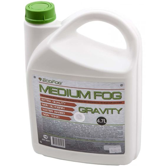 ECOFOG Gravity Жидкость средней плотности для генераторов дыма. Канистра 4,7л