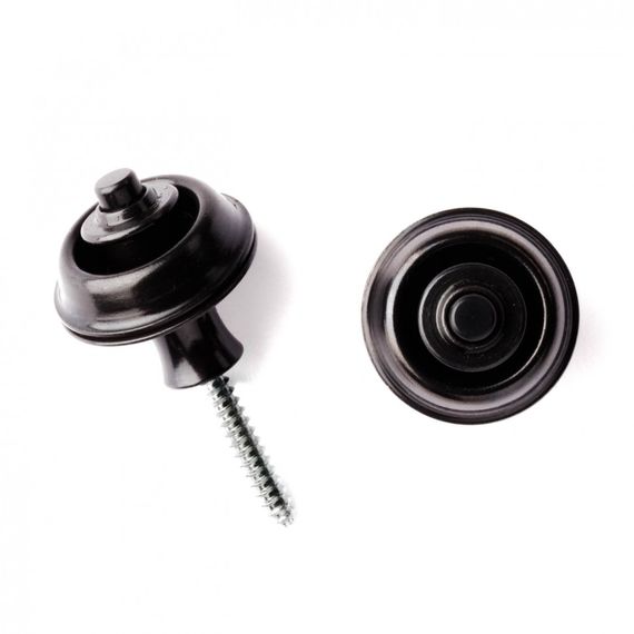 DUNLOP SLS1103BK Straplok Original Крепление ремня, черное, 2шт