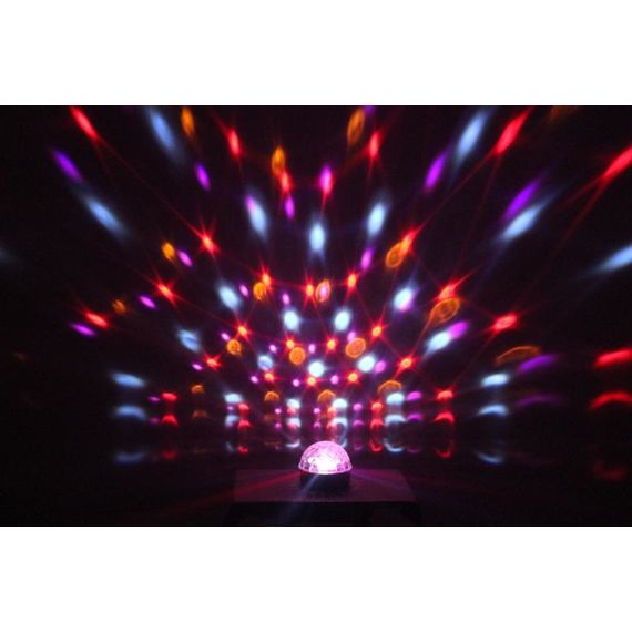 LED STAR Disco Ball Эффект светодиодный "кристальный магический шар", 6х1Вт RGBAWP, изображение 2