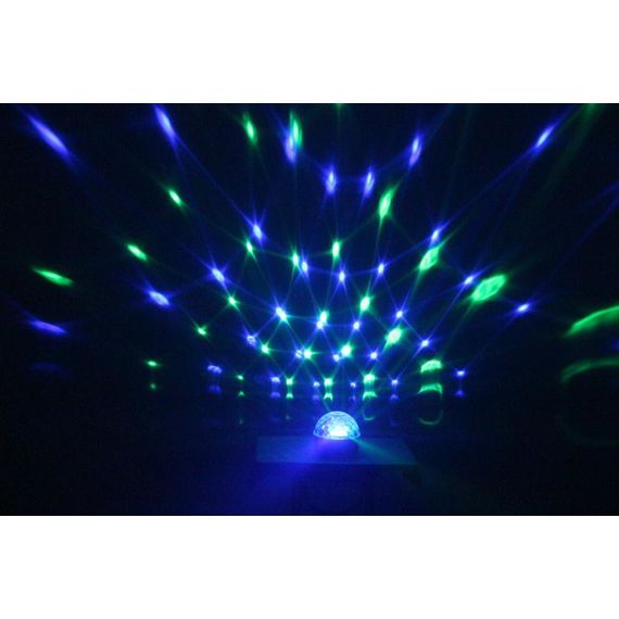 LED STAR Disco Ball Эффект светодиодный "кристальный магический шар", 6х1Вт RGBAWP, изображение 3