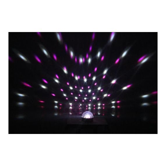 LED STAR Disco Ball Эффект светодиодный "кристальный магический шар", 6х1Вт RGBAWP, изображение 4