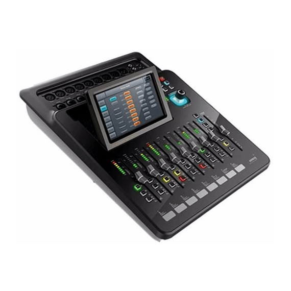 SOUNDKING DM20 Цифровой микшерный пульт, 20 каналов.S/PDIF вход/выход, AES/EBU выход.Сенсорный экран 7" высокого разрешения.Входы: 12 микрофонных (4 комбо), 2 стерео, S/PDIF, USB.8 типов эффектов: 2 модуляции, 2 дилэй, 2 реверберации, 2 GEQ