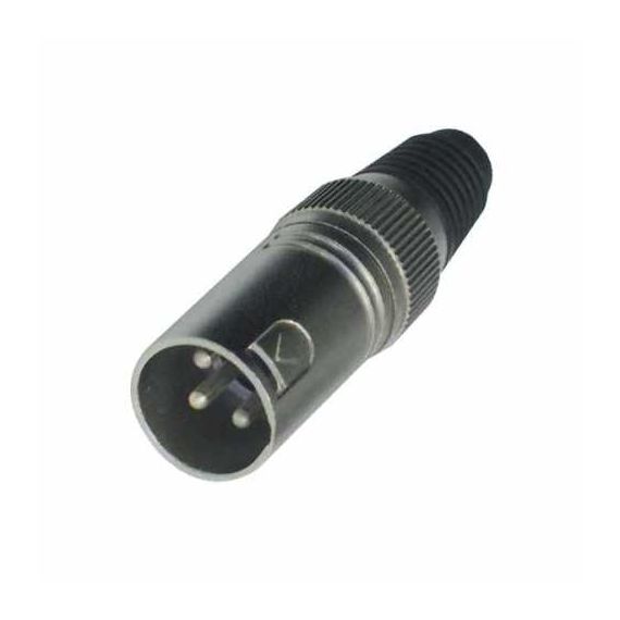 BESPECO XLR3MX Разъем XLR-M кабельный никель 3pin