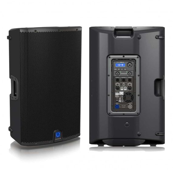 TURBOSOUND iQ15 активная акустическая система, би-амп,15"+1",2500Вт макс, 42Гц–20кГц -10дБ, 75°Hx55°,Размеры 711 x 450 x 381 мм,Вес 26,1кг