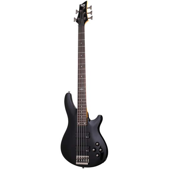 SCHECTER SGR C-5 BASS BLK Гитара бас, 5 струн, корпус липа, гриф клен, лады 24 Medium, мензура 34"