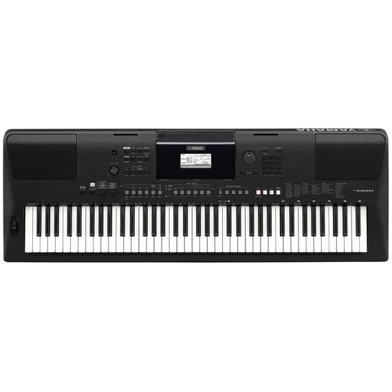 YAMAHA PSR-EW410 синтезатор с автоаккомпаниментом 76 клавиш, Дисплей LCD, Полифония 48 голосов, Количество тембров 758, 235 стилей автоаккомпанемента, Порт USB TO HOST/Порт USB TO DEVICE