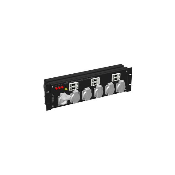 Partner-LM PD-6-16-1 Schuko Touring Power Distributor Дистрибьютор питания, свитчер, 6 каналов по 16