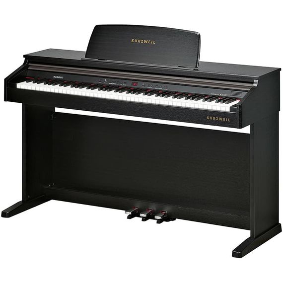 Kurzweil KA130 SR Цифровое пианино, палисандр 88 клавиш из качественного пластика, чувствительность настраивается, клавиатура полновзвешенная.