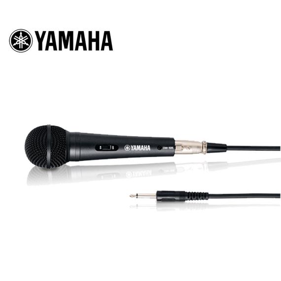 YAMAHA DM-105 Black Вокальный микрофон динамический микрофон для воспроизведения вокала и речи (можно применять в караоке барах);(60 Гц – 15 кГц);