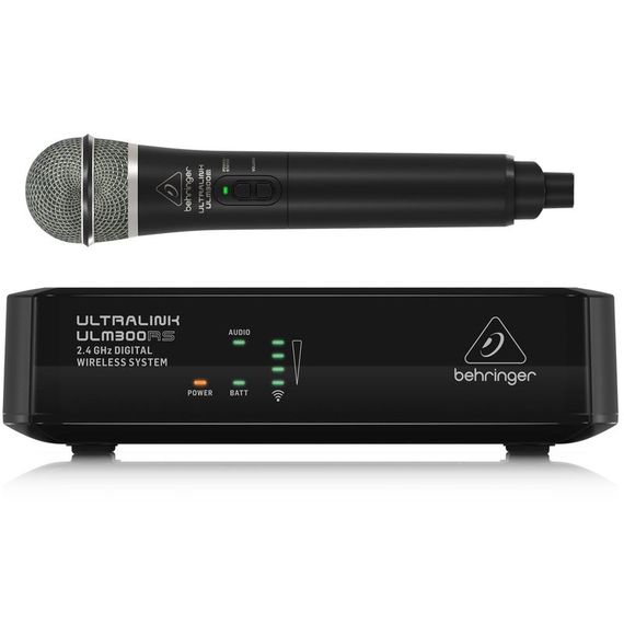 BEHRINGER ULM300MIC-EU Радиосистема с ручным микрофоном Работает на беспроводной связи 2,4 ГГц