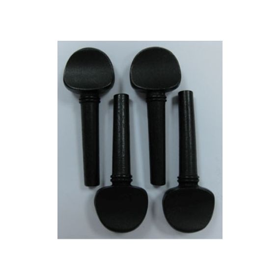 VITORIA PEGE12 Колки скрипичные 1/2, ebony (черный)