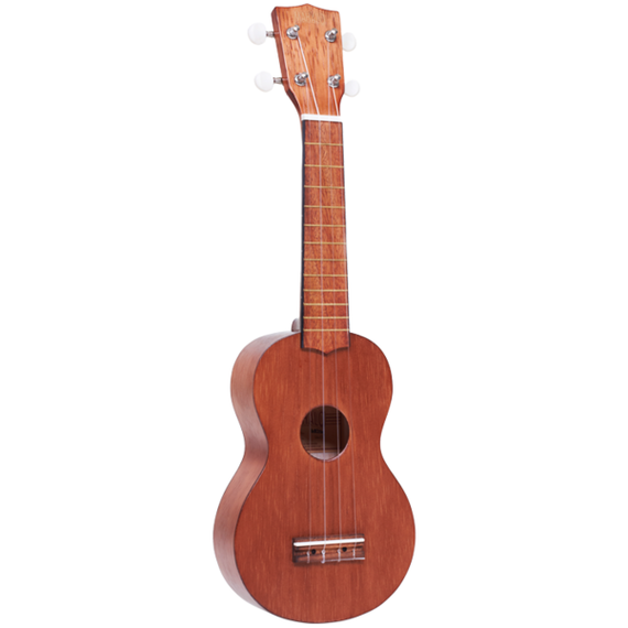 MAHALO MK1TBR Укулеле сопрано с чехлом, цвет Transparent Brown, серия Kahiko