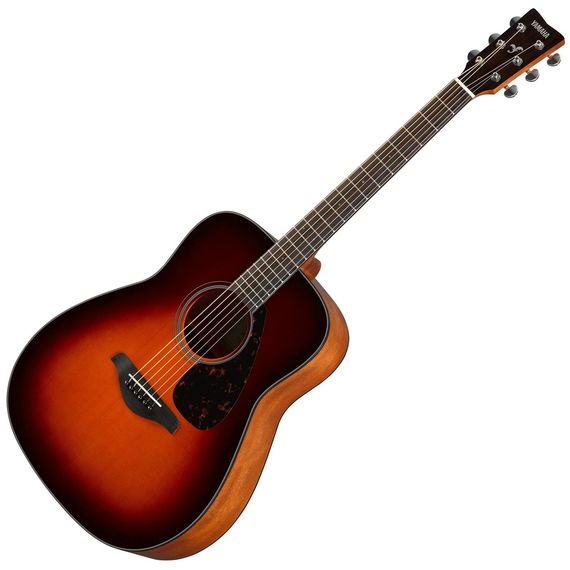 YAMAHA FG800 BROWN SUNBURST Акустическая гитара,Western,Нижняя дека и обечайки: нато/окуме, Гриф: нато ,Накладка грифа: палисандр, Цвет: коричневый санберст