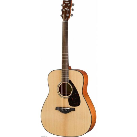 YAMAHA FG800 NATURAL Акустическая гитара, Western ,Верхняя дека: ель, Нижняя дека и обечайки: нато/окуме, Гриф: нато, Накладка грифа: палисандр, Цвет: натуральный