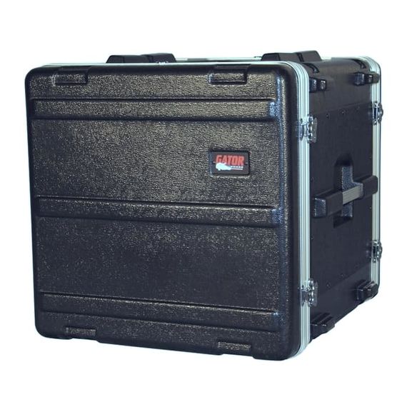 GATOR GR-10L рэковый кейс на 10U, стальные рельсы, глубина 19", вес 8,15кг,пластик