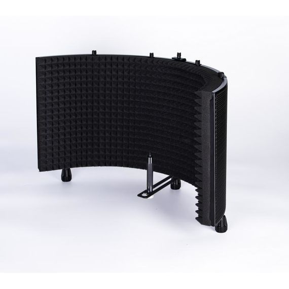 LUX SOUND MA305 Экран акустический для студийного микрофона с креплением на стойку, алюминиевая рама