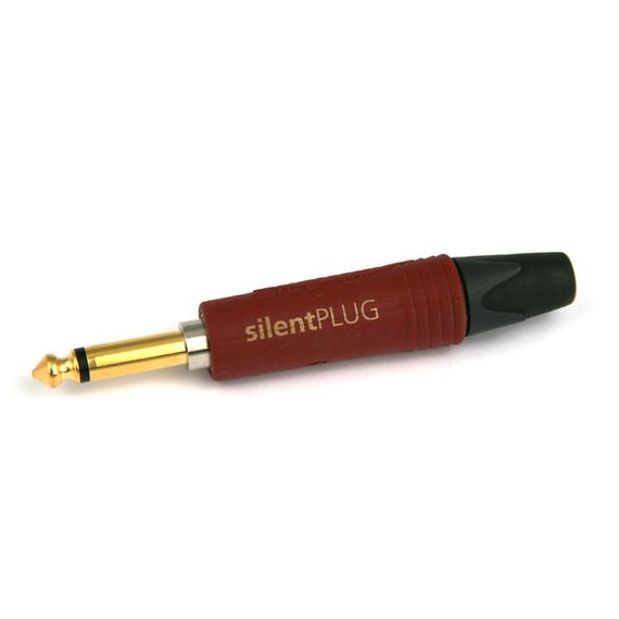NEUTRIК NP2X-AU-SILENT Кабельный разъем 1/4" Jack 6.35 мм, профессиональный, "Гитарный", 2-х контакт