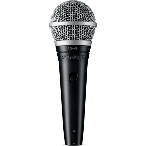SHURE PG48-XLR кардиоидный вокальный микрофон c выключателем, с кабелем XLR -XLR