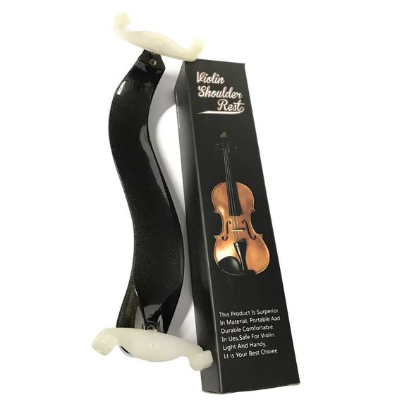 FIDDLERMAN SR-04C/B размер 1/2 - 1/4 Мостик скрипичный,цвет - Черный,материал - пластик,изогнутая ф