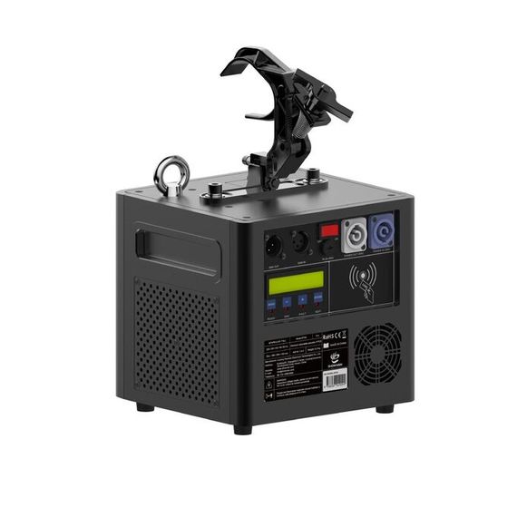 SHOWVEN Mini Sparkular Waterfall Генераторы холодных искр,Мощность 200Вт Сеть - 220В Максимальное время непрерывной работы без паузы (остановки) - 4мин Высота падающих искр 1-4м Температура эксплуатации от -10*C до +50*C Длина/ширина/высота, см - 15,0х16,